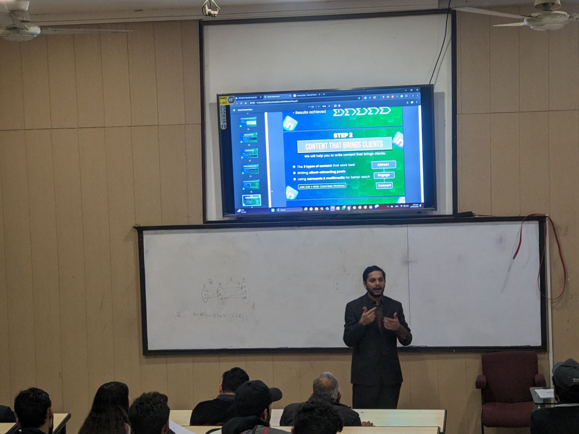 University Masterclass · Content That Brings Clients